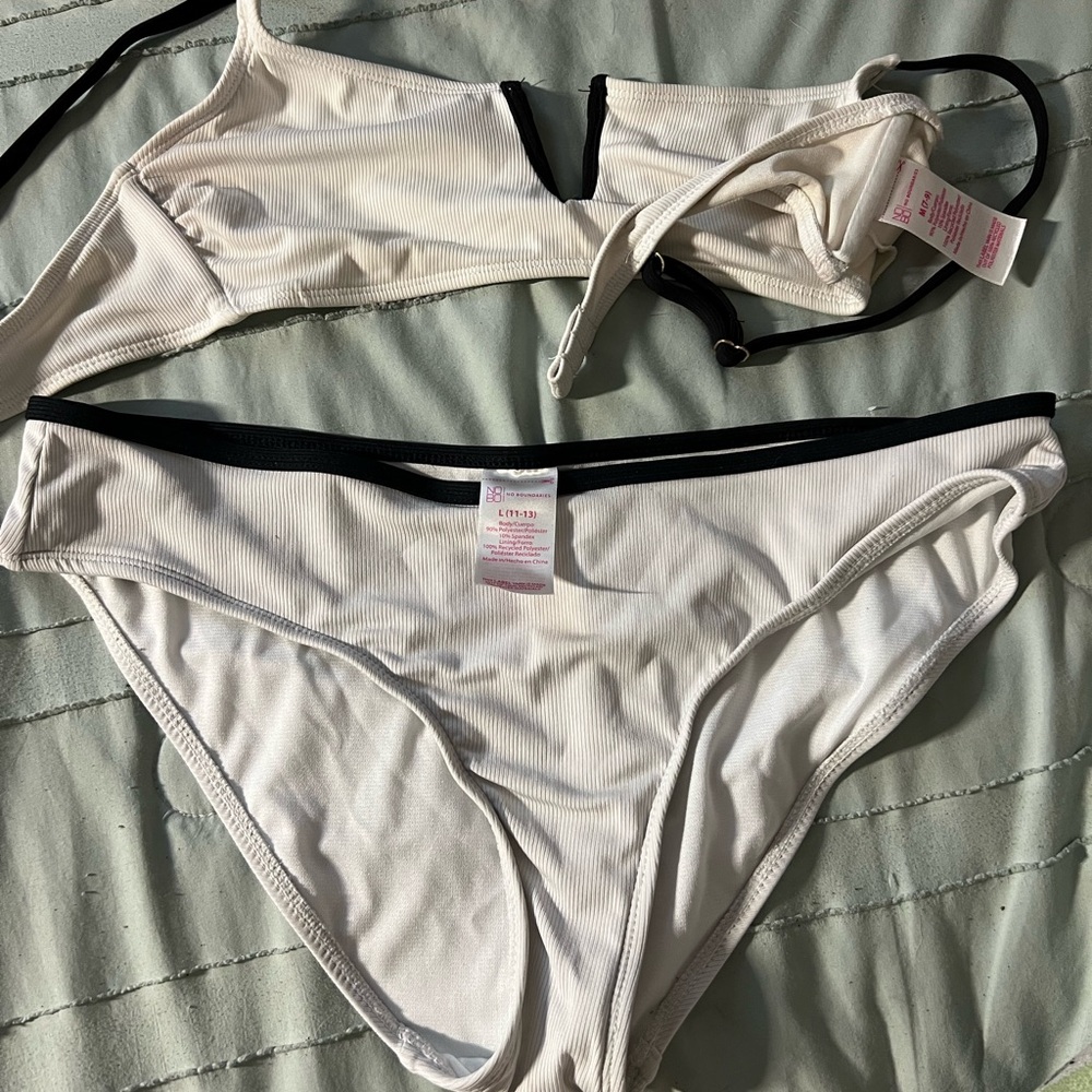 Stylish White Bikini Set